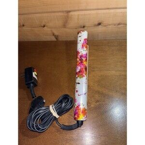 CHI Air Professional Ceramic Salon Hair Straightener Flat Iron 1" Pink  Floral